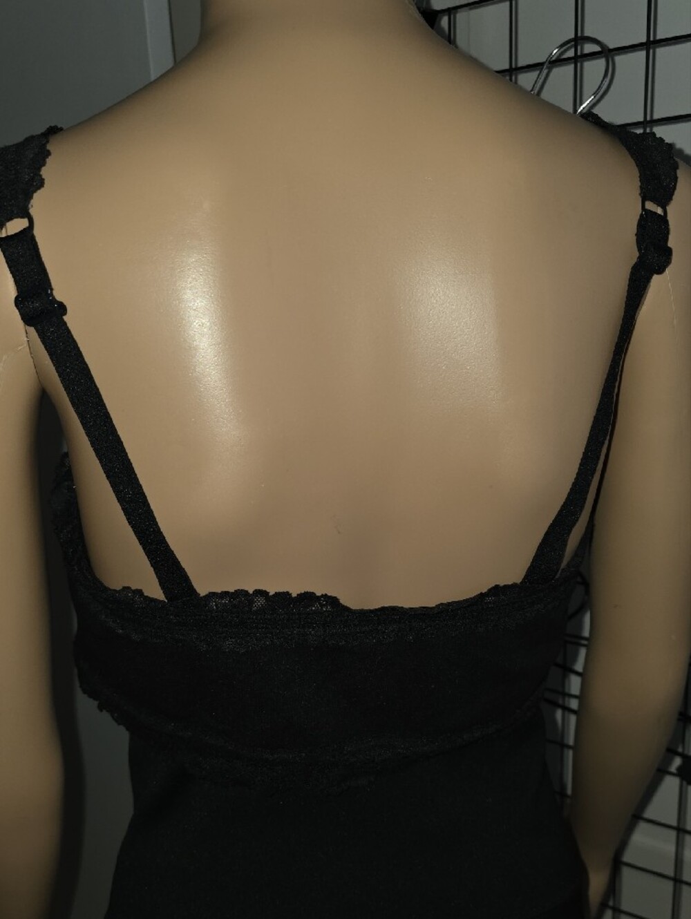 PINK Victoria's Secret Black Lace-Trim Bralette Tank - Picture 5 of 10